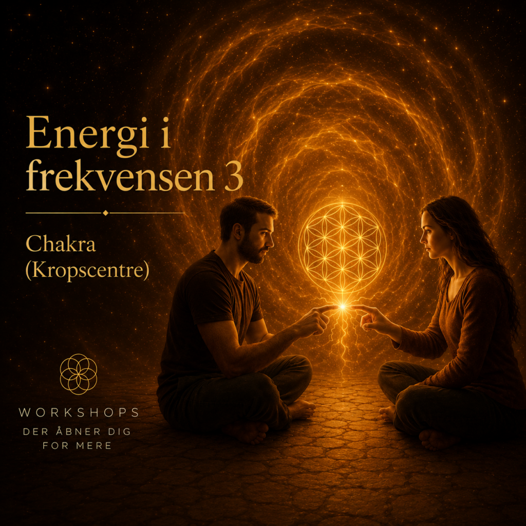 Energi i Frekvensen 3 – workshop om chakra og kropscentre