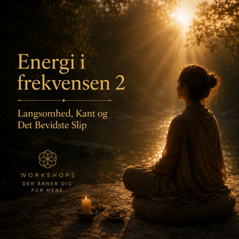 Energi i Frekvensen 2 – workshop i langsomhed, kant og bevidst slip